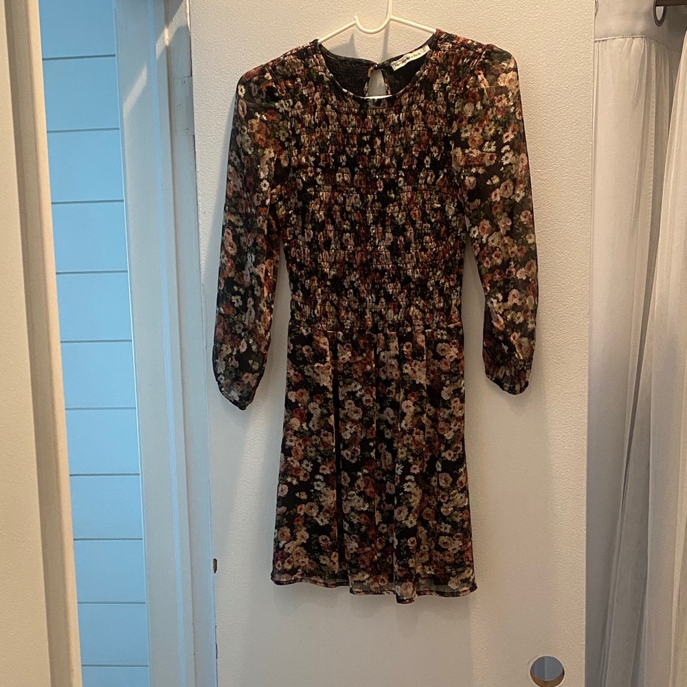 Abercrombie & Fitch Multicolor Smocked Dress